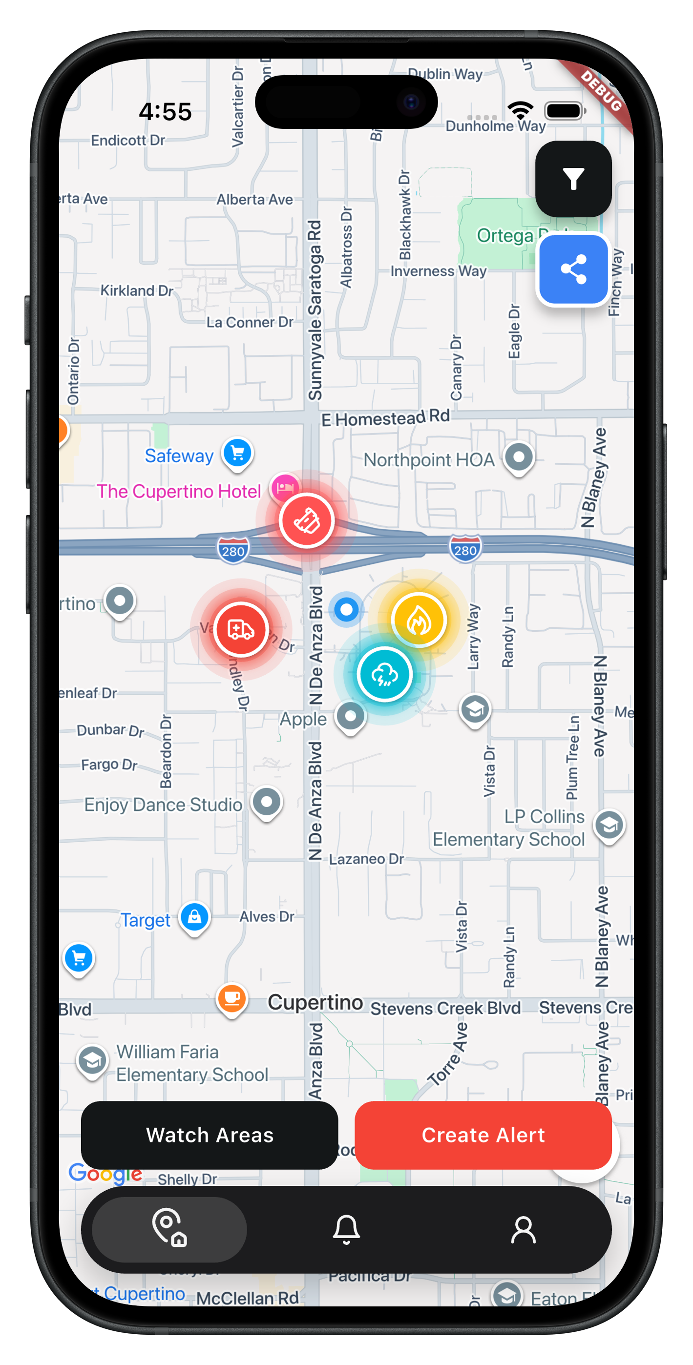 BlockWatch Front Phone