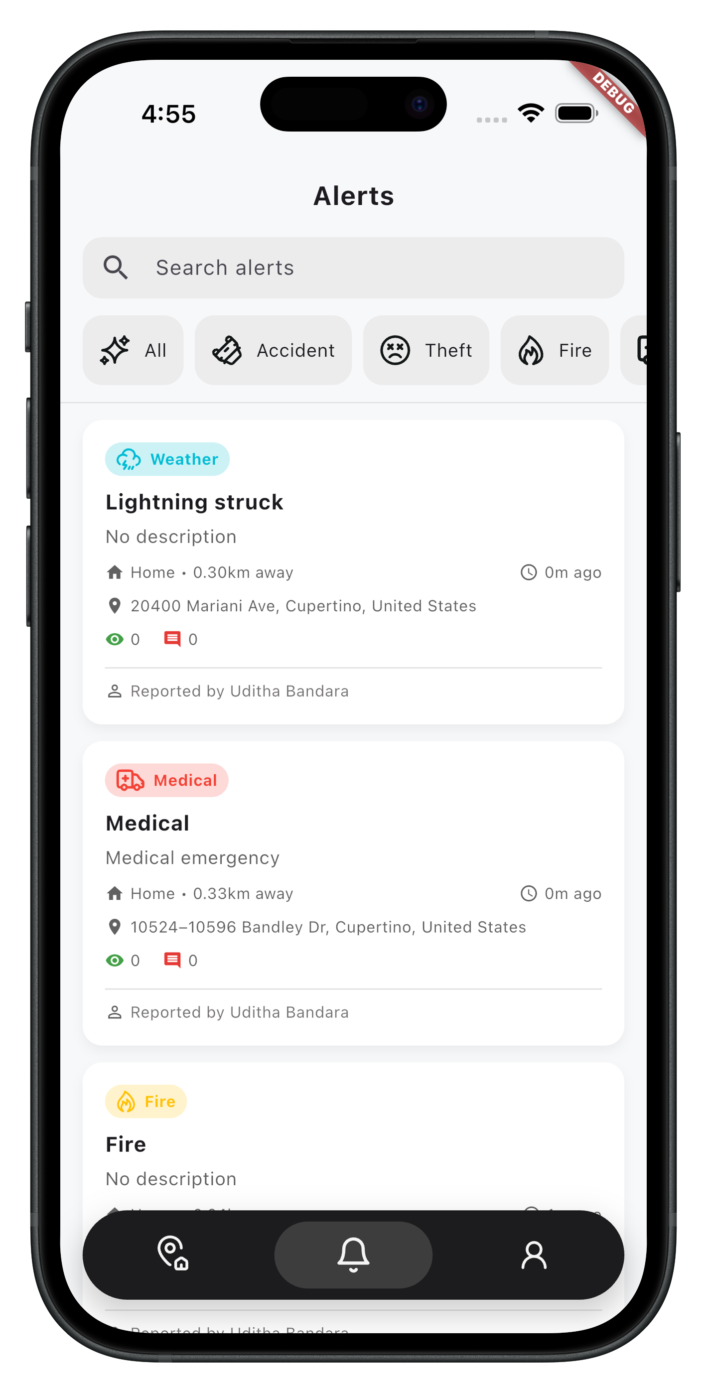 BlockWatch Back Phone
