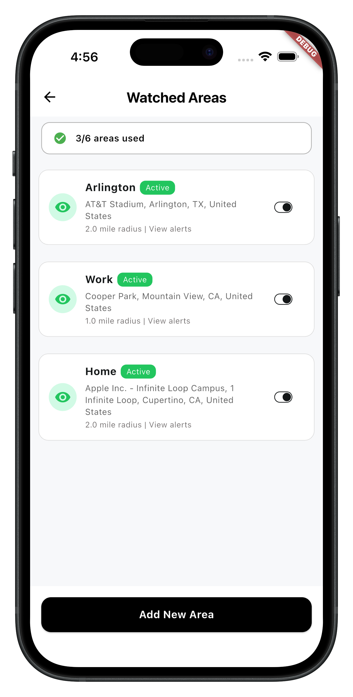 BlockWatch Settings